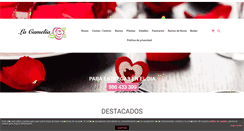 Desktop Screenshot of floristerialacamelia.com